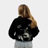 Black Saddle Hoodie