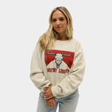 Natural Skull Crewneck