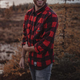 Red Plaid Fleece