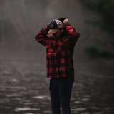 Red Plaid Fleece
