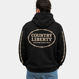 Black Ranch Bound Hoodie