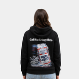 Black Bud Retro Hoodie