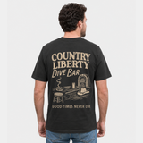 Black Good Times Never Die Tee