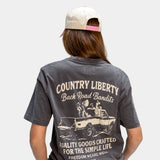 Vintage Grey Backroad Bandits Tee