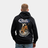 Black Bucking Bud Hoodie
