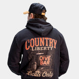 Black Locals Only Hoodie