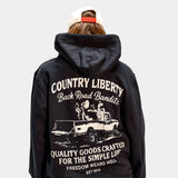Black Backroad Bandits Hoodie