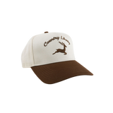 Brown CL Deer Two Tone Hat