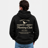 Black CL Hunting Club Hoodie
