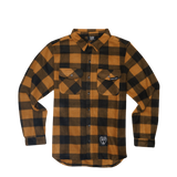 Brown Plaid Fleece