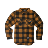 Brown Plaid Fleece