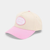 Natural/Pink Gas Station Hat