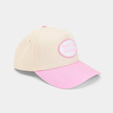 Natural/Pink Gas Station Hat