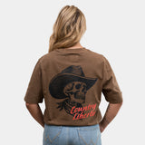 Washed Brown Outlaw Tee