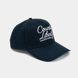 Navy CL Script Hat