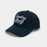 Navy CL Script Hat