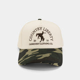 Natural/Camo Cowboy Hat