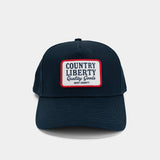 Navy Quality Goods Hat