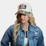Camo Two-Tone Bud Light Hat