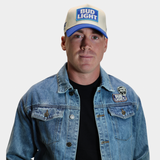 Blue Two-Tone Bud Light Hat