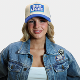 Blue Two-Tone Bud Light Hat