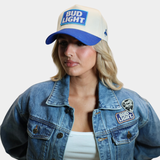 Blue Two-Tone Bud Light Hat