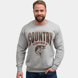 Light Grey Gone Fishing Crewneck