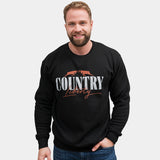 Black Dusty Bucks Crewneck