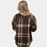 Chocolate Plaid Shacket