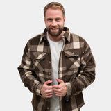 Chocolate Plaid Shacket