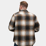 Brown Plaid Shacket