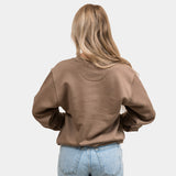 Brown Country Club Crewneck