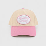 Natural/Pink Gas Station Hat
