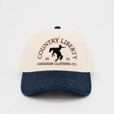 Natural/Denim Cowboy Hat