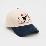 Natural/Denim Cowboy Hat