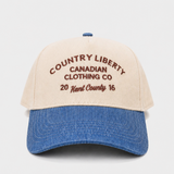 Natural/Denim CCC Hat