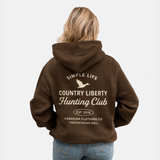 Chocolate Brown CL Hunting Club Hoodie