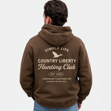 Chocolate Brown CL Hunting Club Hoodie