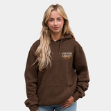 Chocolate Brown Deer Hunting Club Hoodie