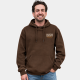 Chocolate Brown Deer Hunting Club Hoodie