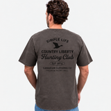 Grey/Black CL Hunting Club Tee