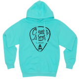 Mint W/Black Unisex Hoodie