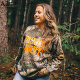 Hunters Camo CL Realtree Crewneck