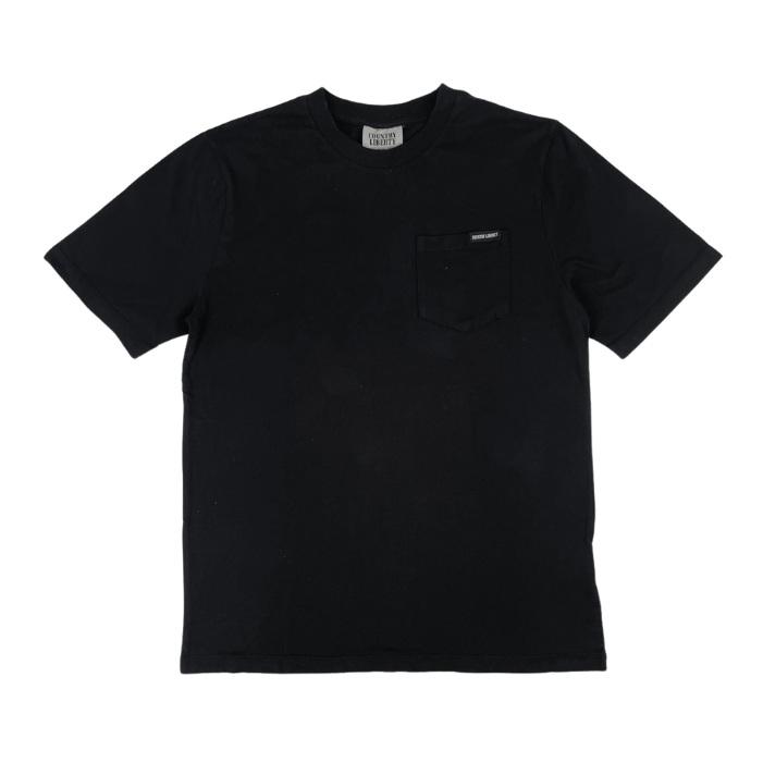 Black pocket tee hot sale