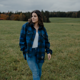 Blue Plaid Fleece