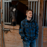Blue Plaid Fleece