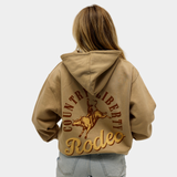 CL Bull Rodeo Light Brown Hoodie