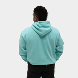 Mint W/Black Guitar Pick Hoodie