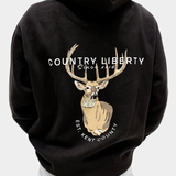 Black Deer Hoodie