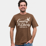 Washed Brown Duck Hunting Co Tee